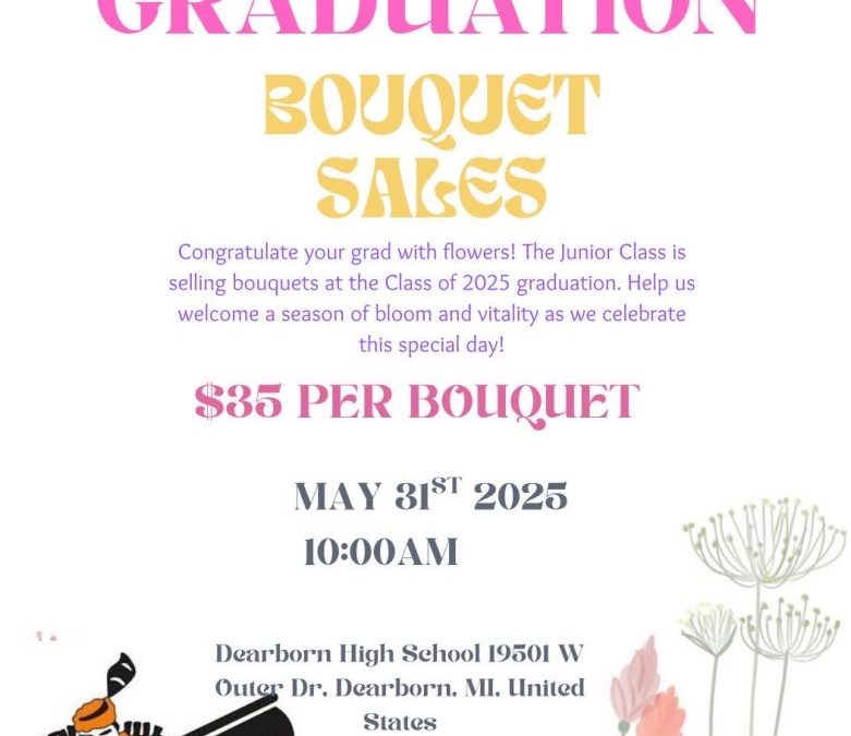 Graduation Bouquet Sales
